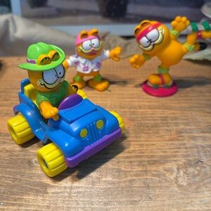 1988 Garfield McDonalds Toy Lot